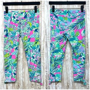 Lilly Pulitzer Girl’s Maia Leggings in Guac and Roll [G11]